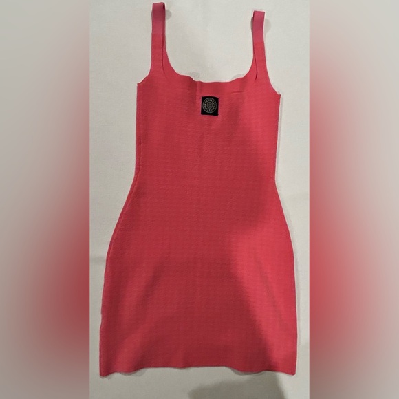 Nagnata HOUNDSTOOTH DRESS IN PINK SIZE:S/M - Picture 6 of 8